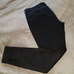 A.N.A. Womens Black Skinny Leg Jeggings